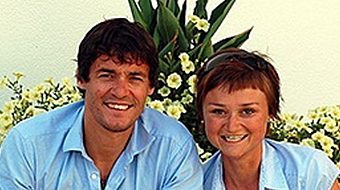 Stefan Steinacher and Daniela Maier
