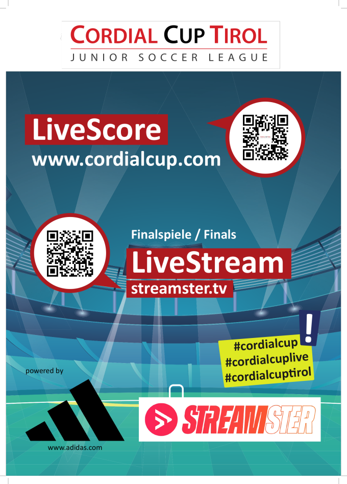 Cordial Cup Tirol live Plakat